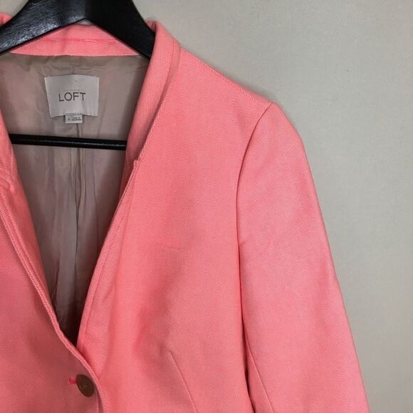 Loft Sz 4 Pink Jacket - Picture 1 of 8